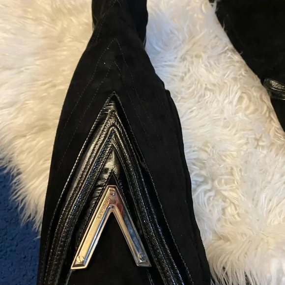 Versace suede knees heels boots - Picture 6 of 7